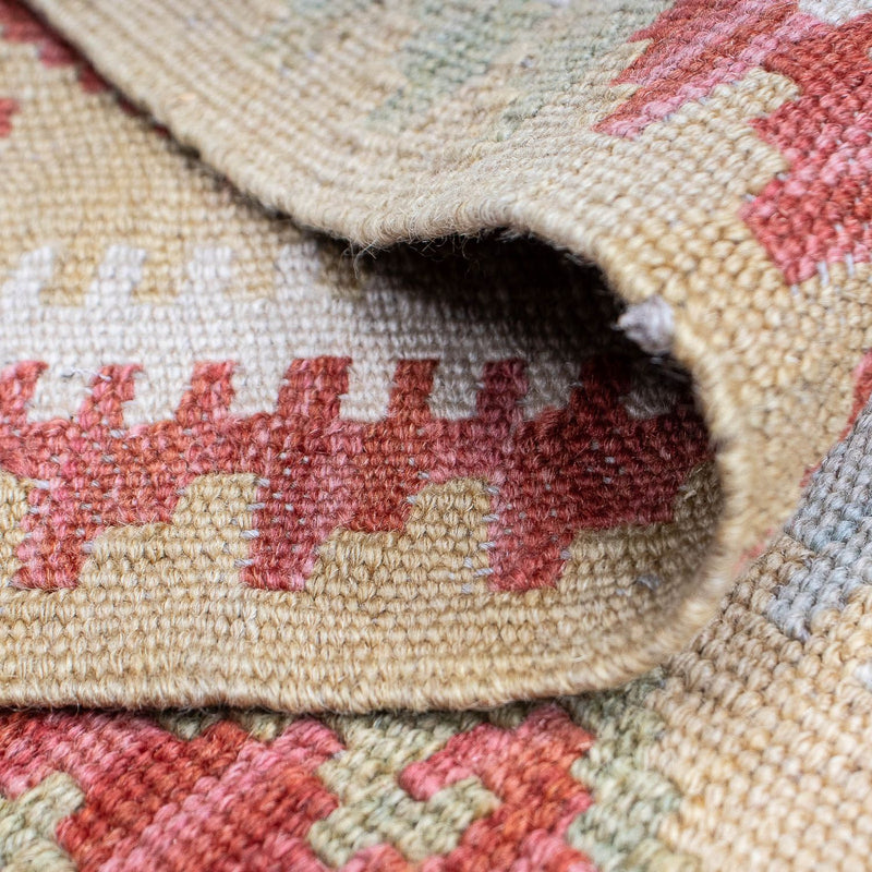 Runner Kelim Rug - Splash - 287 x 83 cm - multicolored