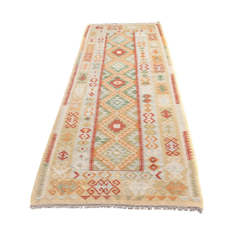 Runner Kelim Rug - Splash - 287 x 83 cm - multicolored