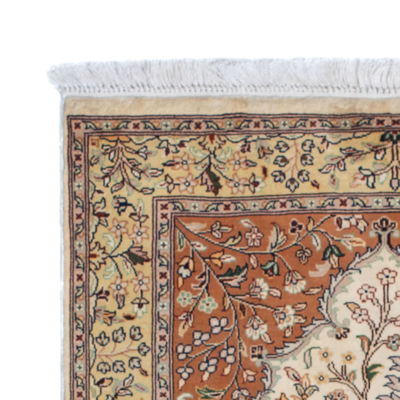 Kashmir Silk Rug 124x76cm - Oriental Rug