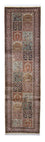 Runner Silk Rug - Kashmir Silk - 302 x 74 cm - multicolored