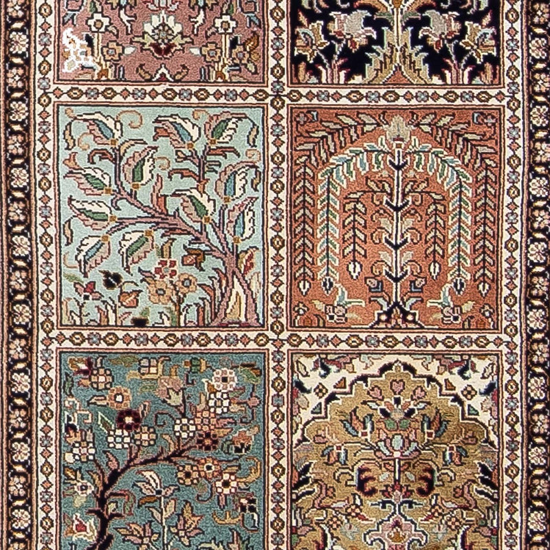 Runner Silk Rug - Kashmir Silk - 302 x 74 cm - multicolored