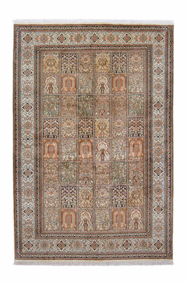 Silk Rug - Kashmir Silk - 260 x 172 cm - multicolored