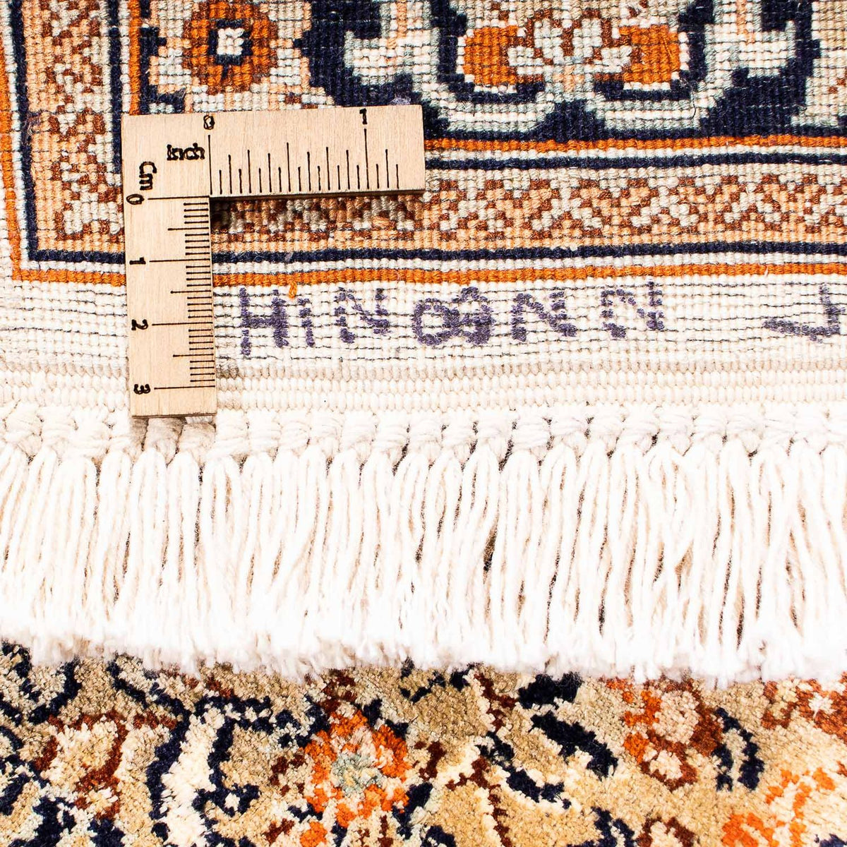 Silk Rug - Kashmir Silk - 221 x 158 cm - multicolored