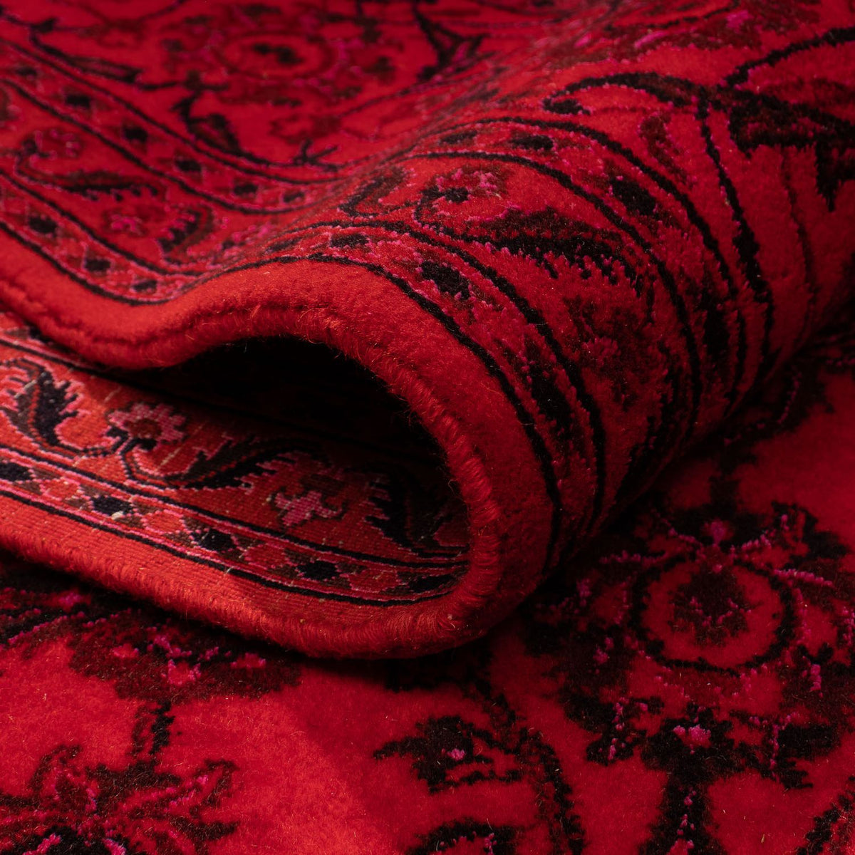 Perser Rug - Nain - 306 x 197 cm - dark red