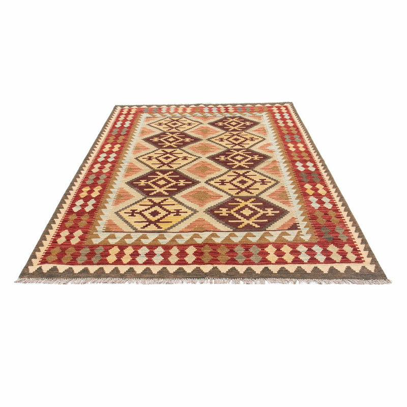 Kelim Rug - Oriental - 201 x 153 cm - beige