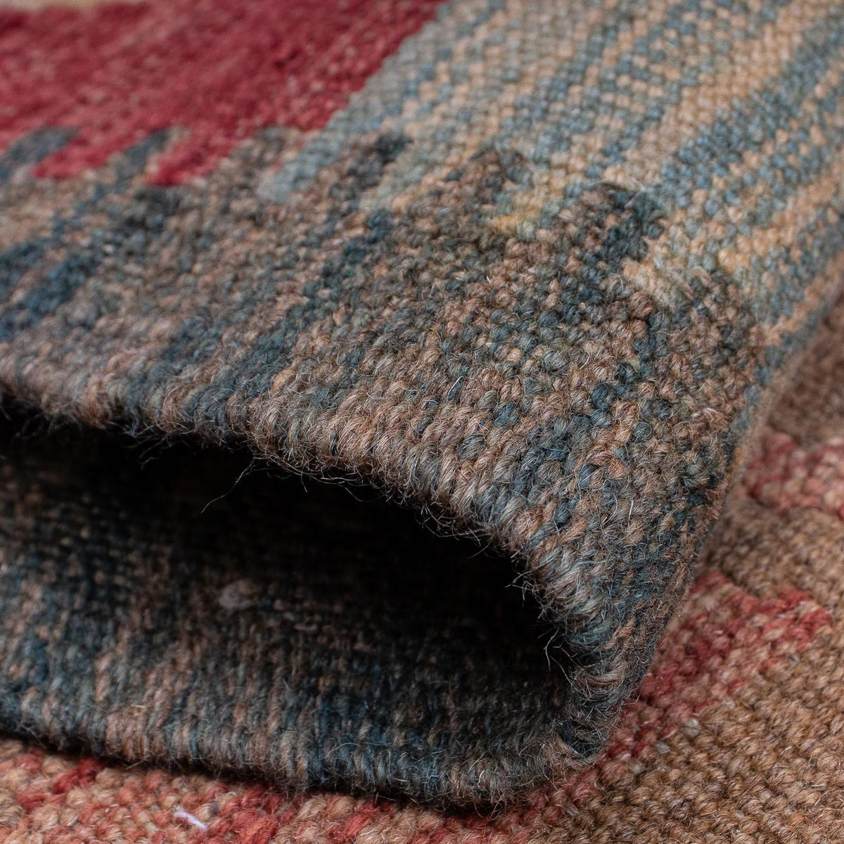 Runner Kelim Rug - Splash - 395 x 72 cm - multicolored