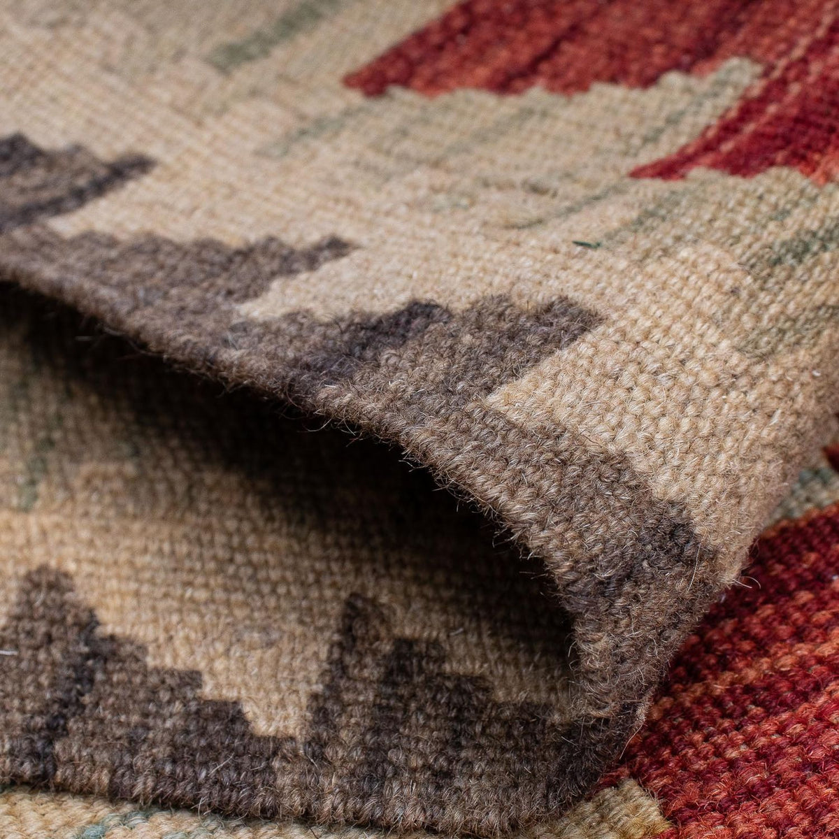 Runner Kelim Rug - Splash - 389 x 77 cm - multicolored