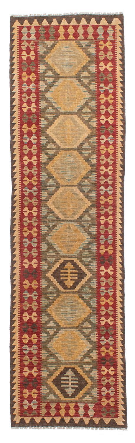 Runner Kelim Rug - Splash - 295 x 76 cm - multicolored
