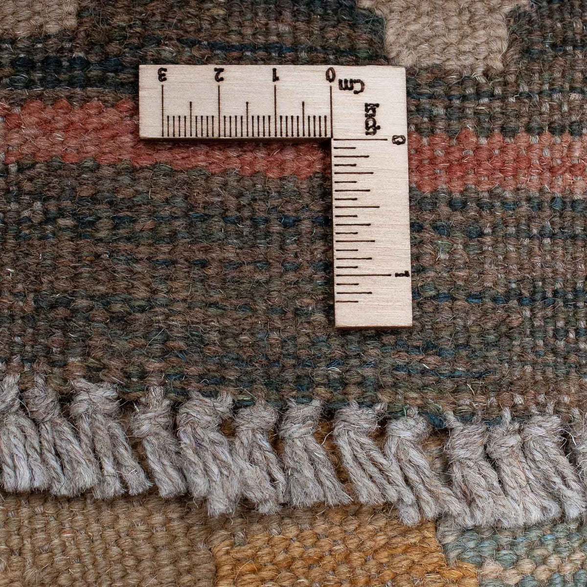 Runner Kelim Rug - Splash - 392 x 73 cm - multicolored