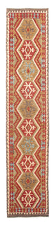 Kilim Maimana Rug 393x77cm - Wool Rug