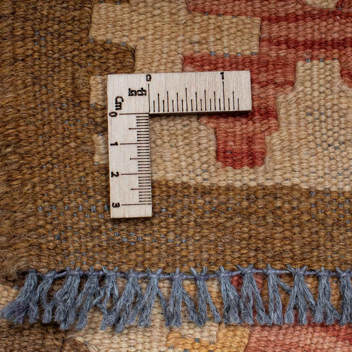 Runner Kelim Rug - Splash - 405 x 85 cm - multicolored