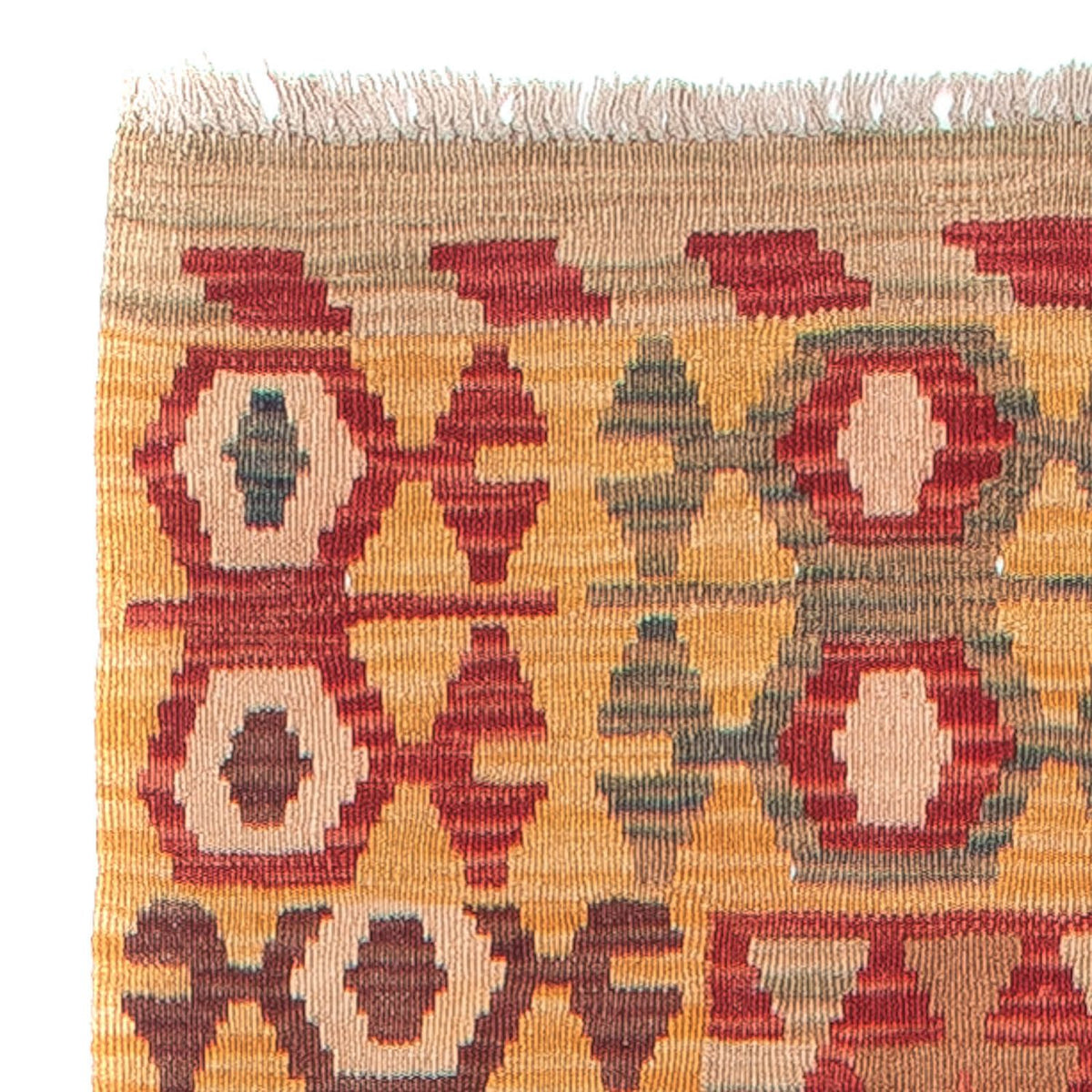 Runner Kelim Rug - Splash - 394 x 70 cm - multicolored