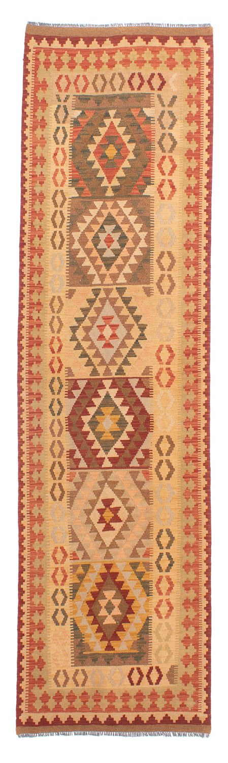 Runner Kelim Rug - Splash - 314 x 86 cm - multicolored