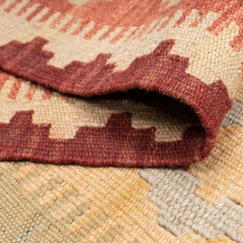 Runner Kelim Rug - Splash - 314 x 86 cm - multicolored