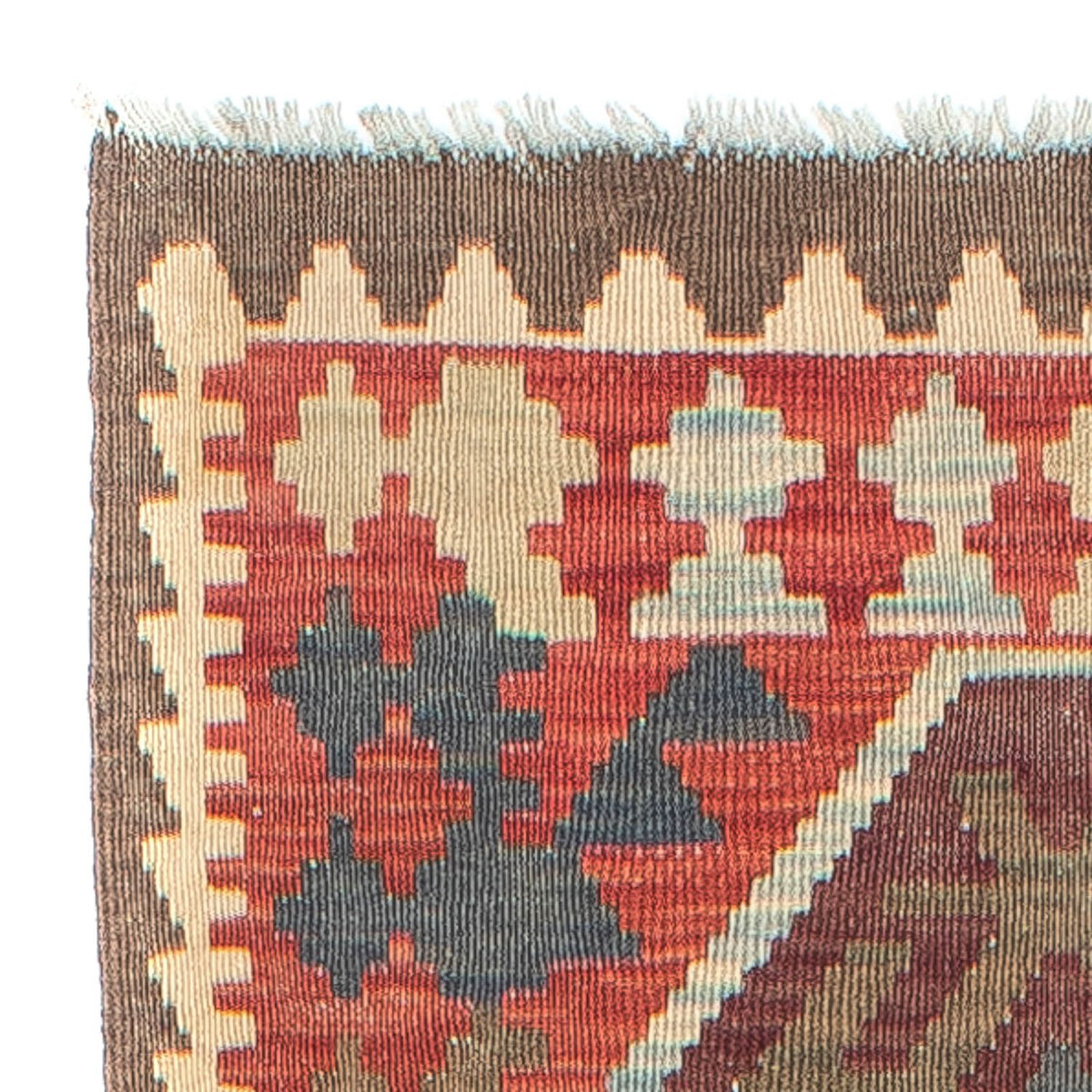 Runner Kelim Rug - Splash - 288 x 73 cm - multicolored