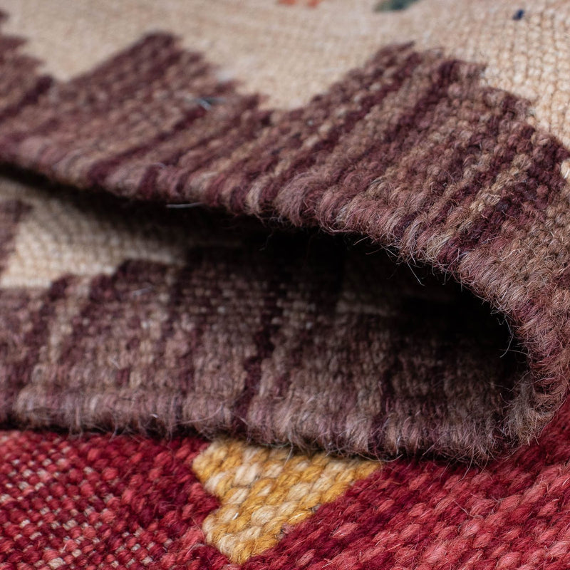 Runner Kelim Rug - Splash - 288 x 69 cm - multicolored