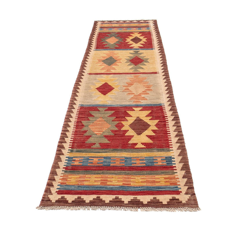 Runner Kelim Rug - Splash - 288 x 69 cm - multicolored