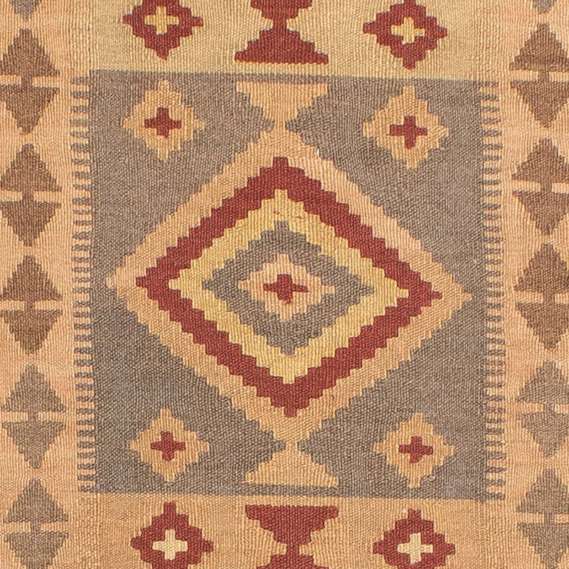 Runner Kelim Rug - Splash - 301 x 80 cm - light brown