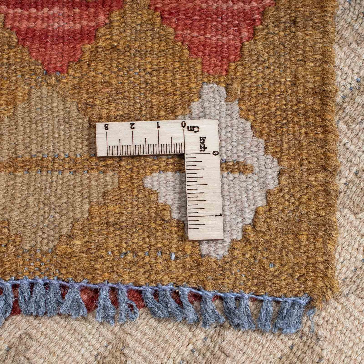 Runner Kelim Rug - Splash - 298 x 80 cm - multicolored