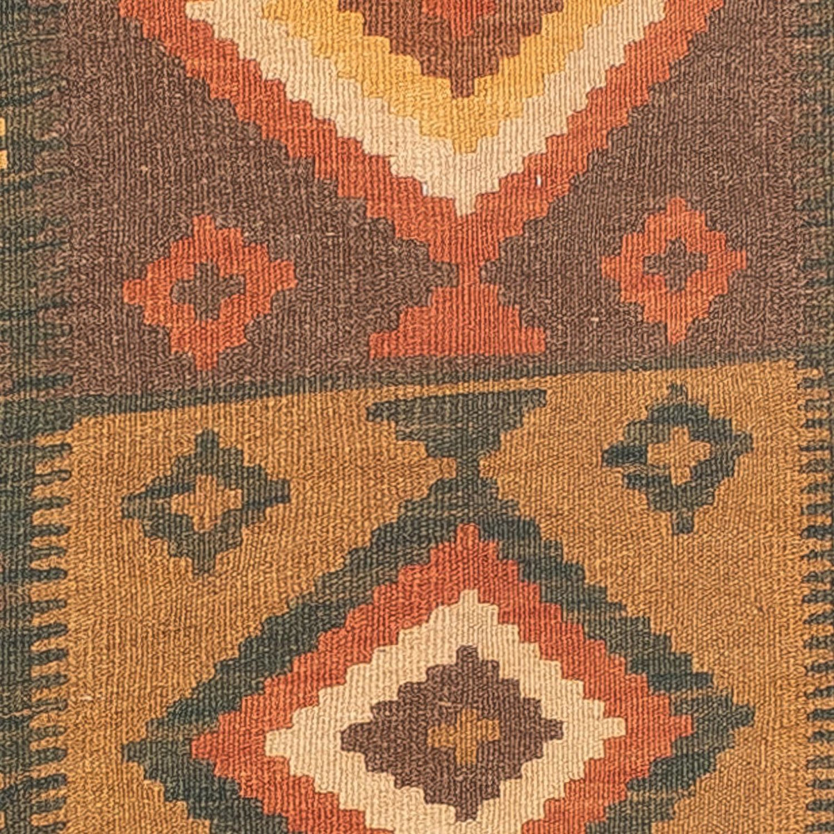 Runner Kelim Rug - Splash - 297 x 82 cm - multicolored