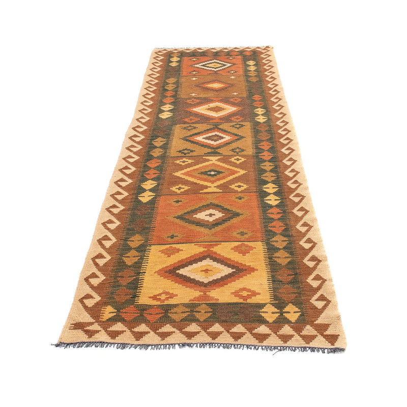 Runner Kelim Rug - Splash - 297 x 82 cm - multicolored