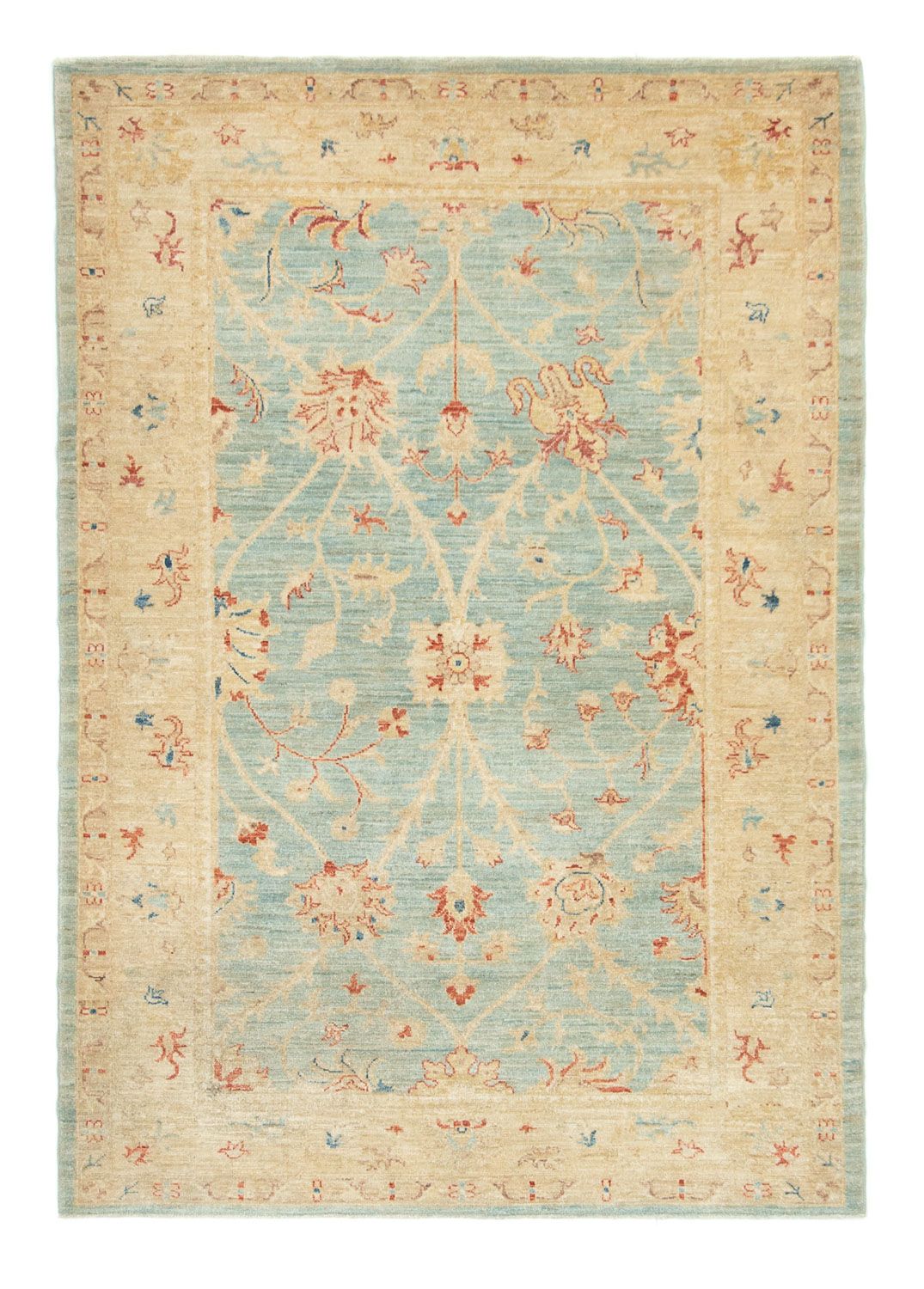 Ziegler Rug - 186 x 125 cm - light blue