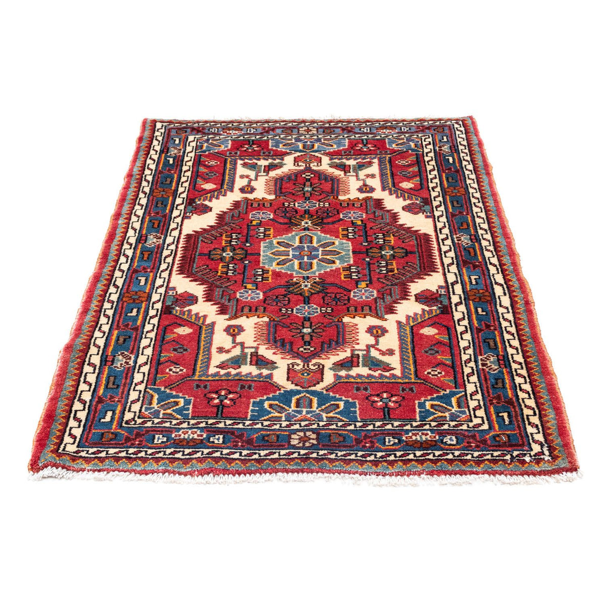 Perser Rug - Nomadic - 120 x 85 cm - red
