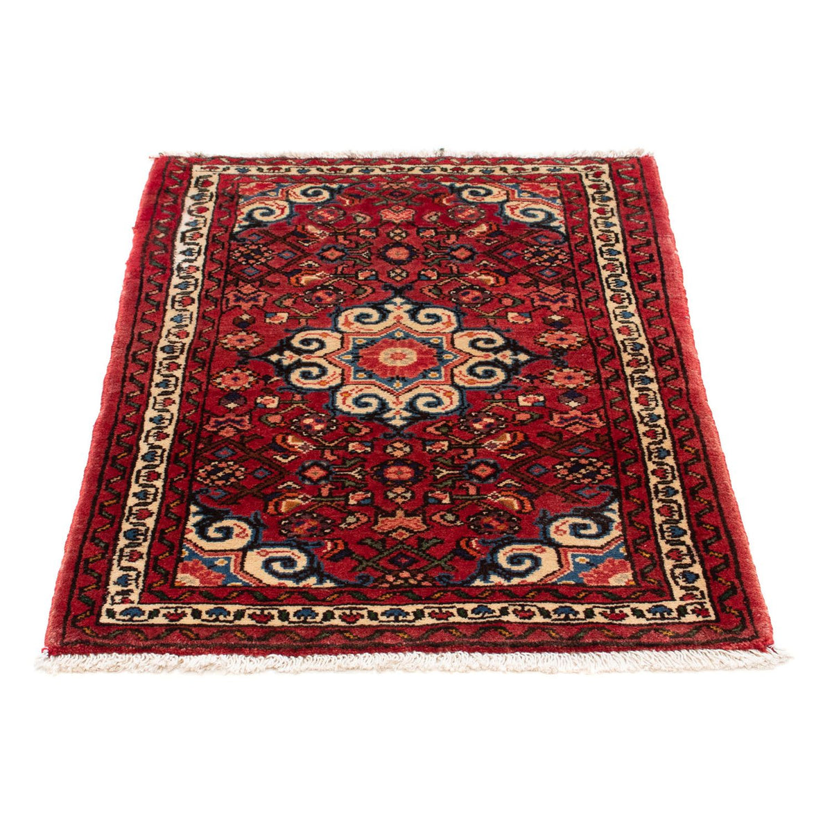 Perser Rug - Nomadic - 98 x 73 cm - dark red