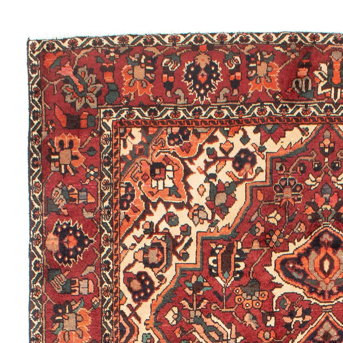 Bakhtiari Rug 202x295cm - Persian Rugs