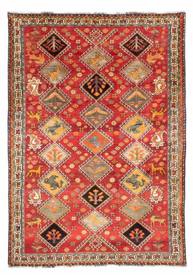 Perser Rug - Nomadic - 289 x 205 cm - red