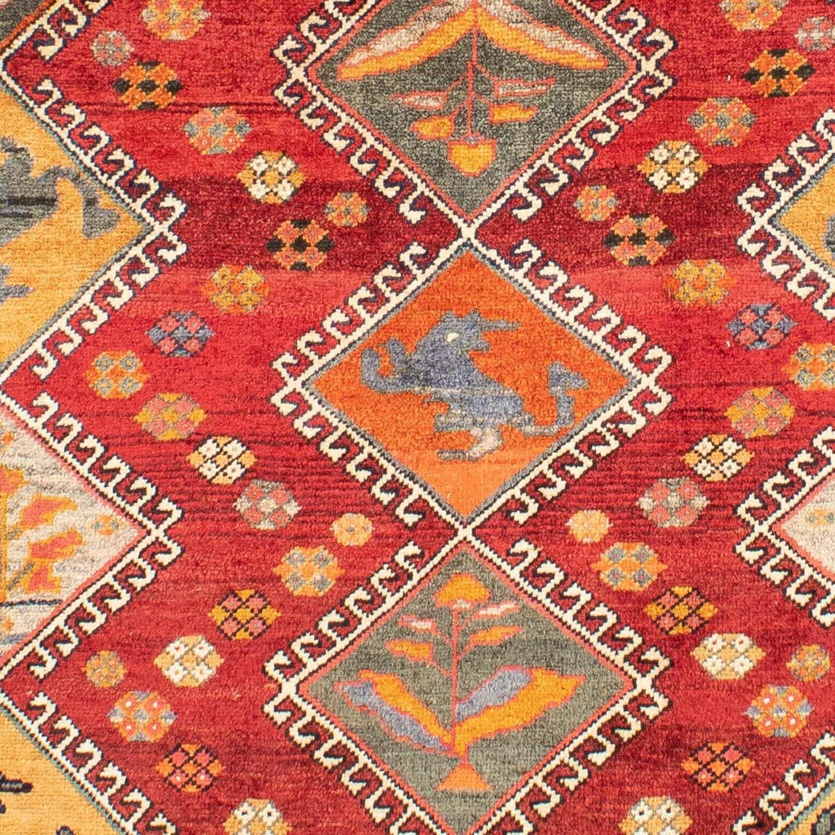 Perser Rug - Nomadic - 289 x 205 cm - red