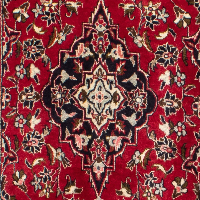 Runner Perser Rug - Keshan - 340 x 98 cm - dark red