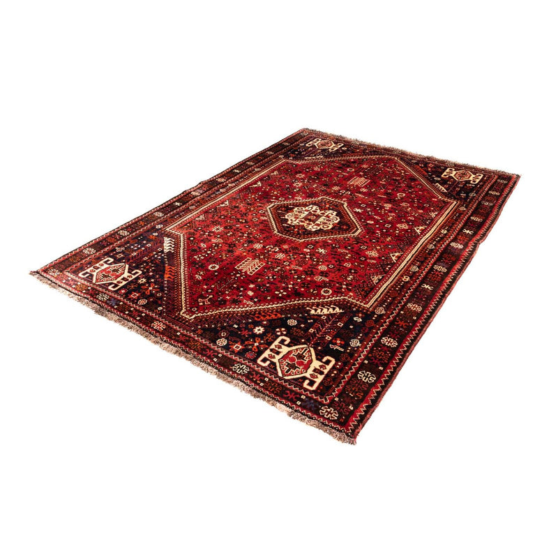 Perser Rug - Nomadic - 222 x 157 cm - dark red