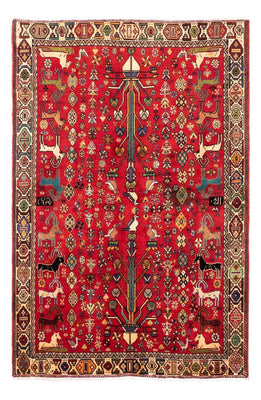 Perser Rug - Nomadic - 220 x 143 cm - red