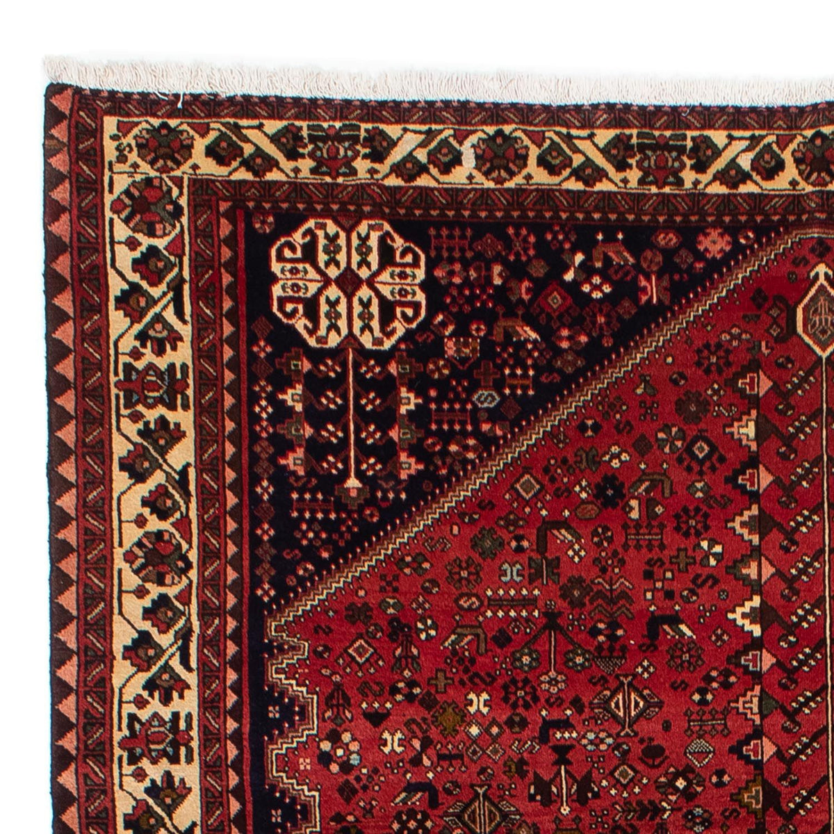 Perser Rug - Nomadic - 300 x 200 cm - dark red
