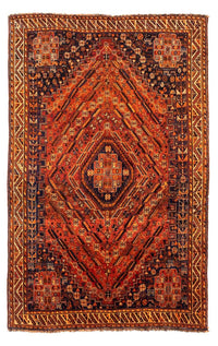 Perser Rug - Nomadic - 260 x 163 cm - rust
