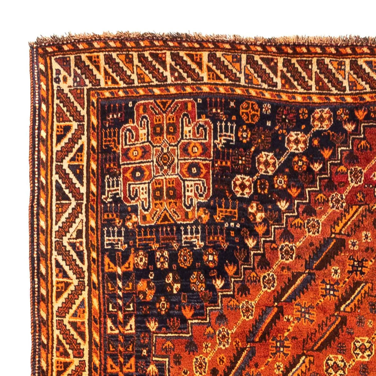 Perser Rug - Nomadic - 260 x 163 cm - rust