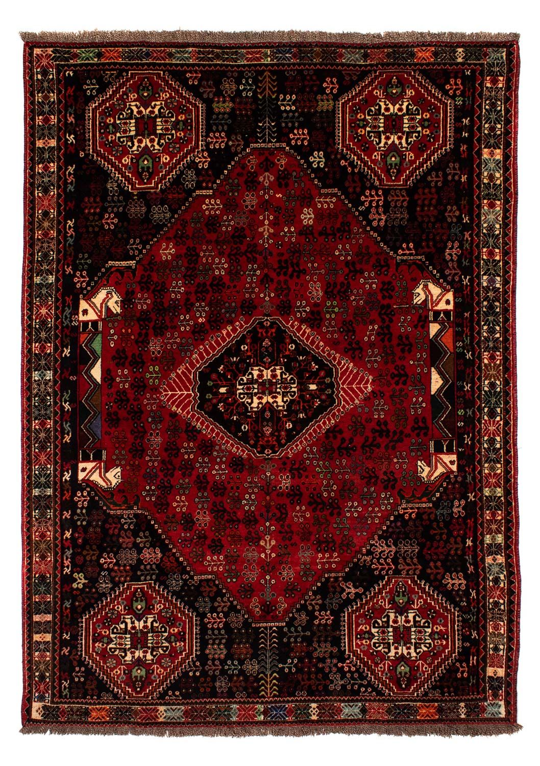 Perser Rug - Nomadic - 303 x 212 cm - dark red