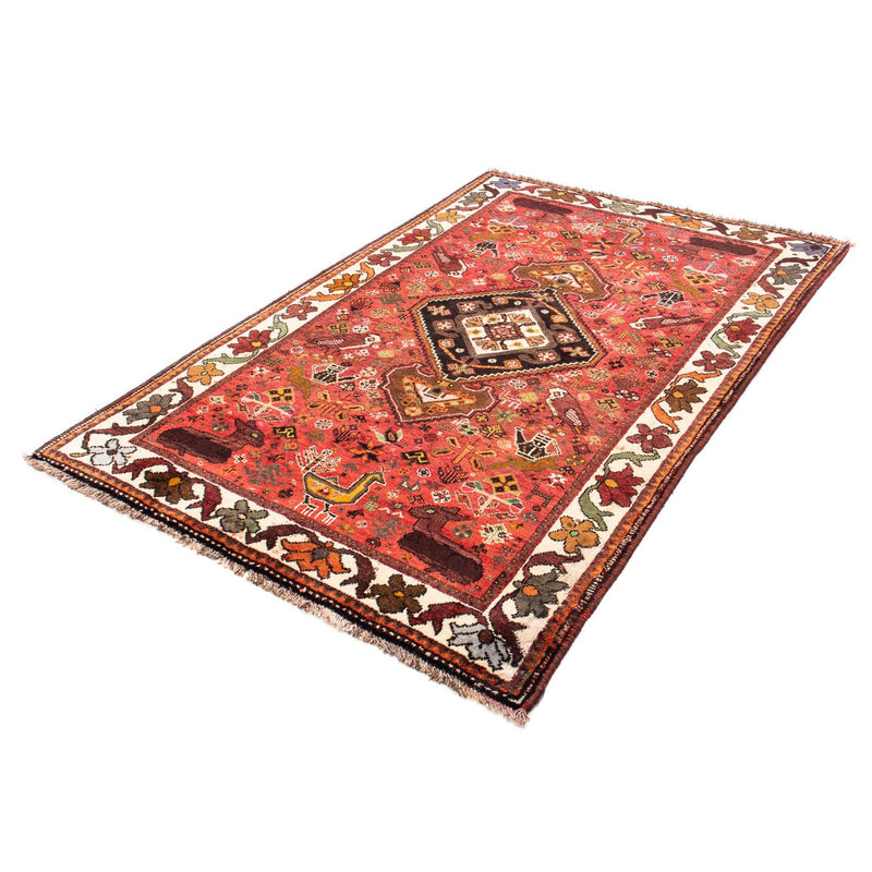 Perser Rug - Nomadic - 210 x 140 cm - dark red