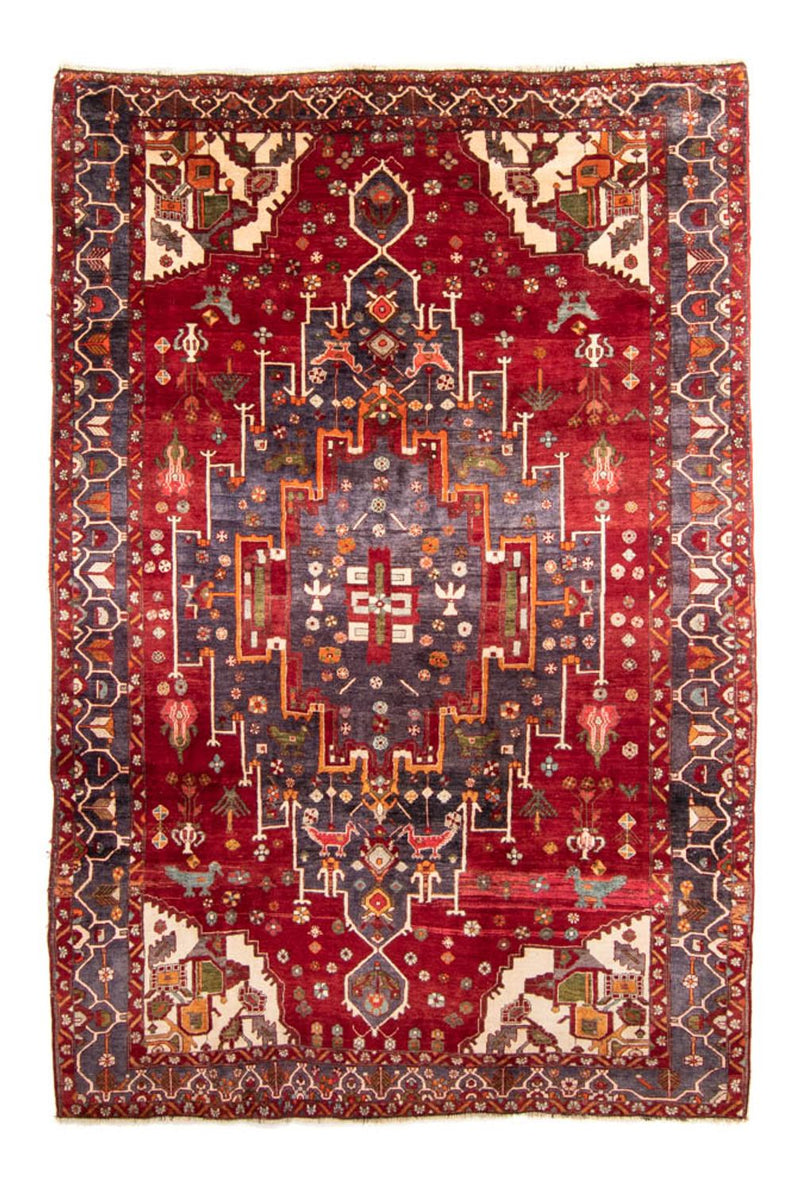 Perser Rug - Nomadic - 338 x 220 cm - dark red