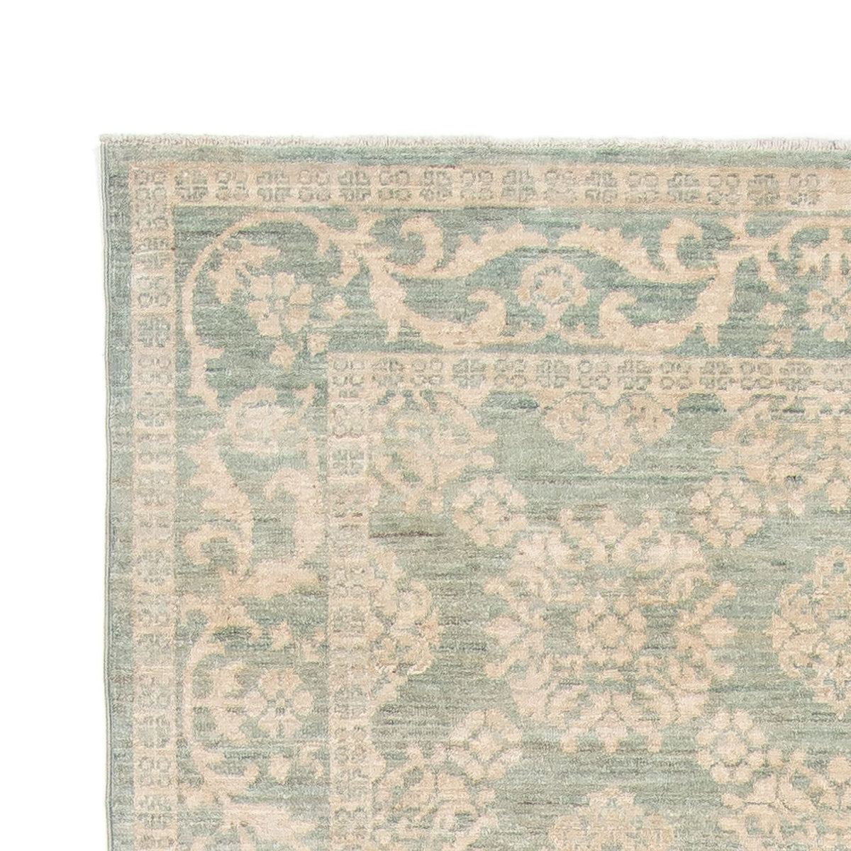 Runner Perser Rug - Tabriz - 297 x 125 cm - beige