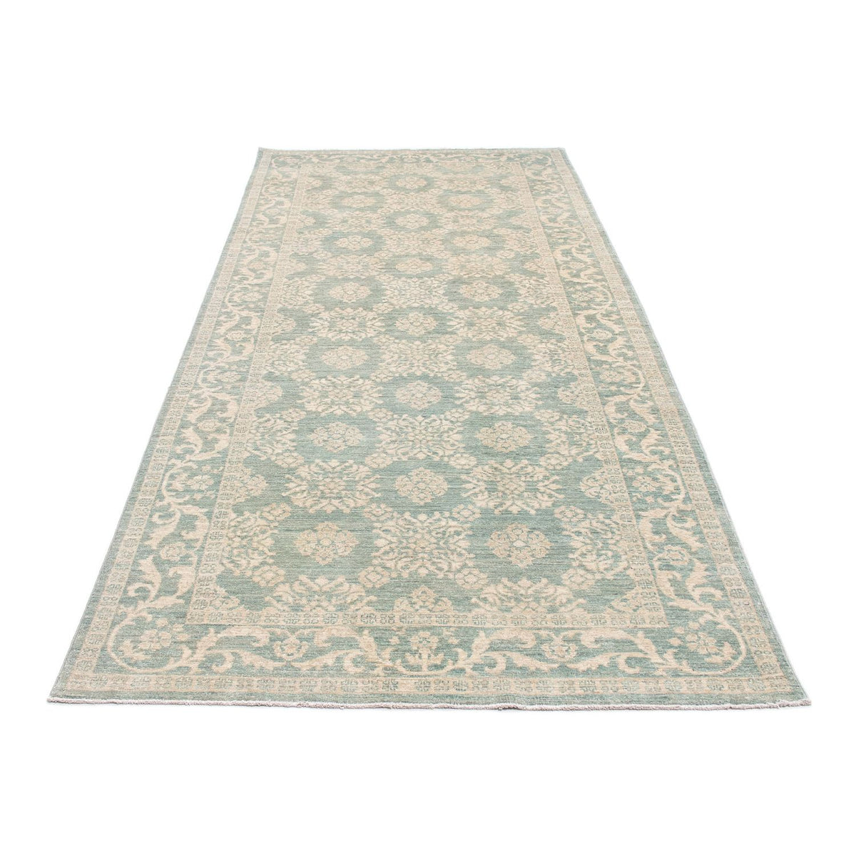 Runner Perser Rug - Tabriz - 297 x 125 cm - beige