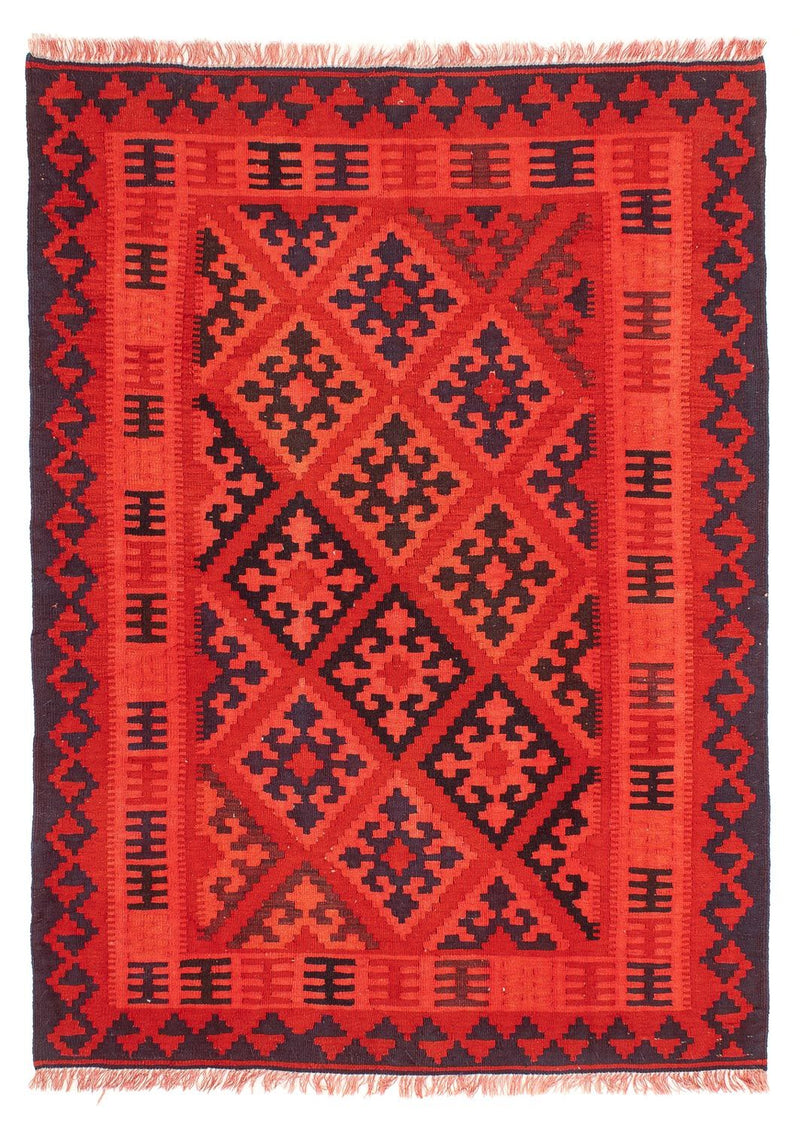 Kelim Rug - Oriental - 210 x 151 cm - red