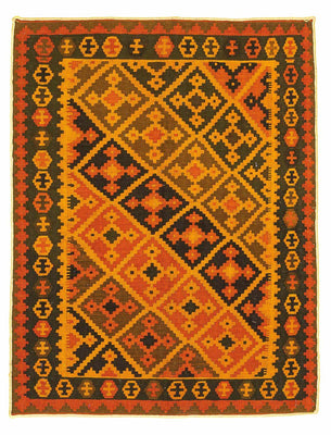 Kelim Rug - Oriental - 190 x 149 cm - gold
