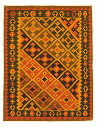 Kelim Rug - Oriental - 190 x 149 cm - gold