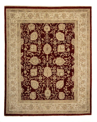 Ziegler Rug - 296 x 242 cm - dark red