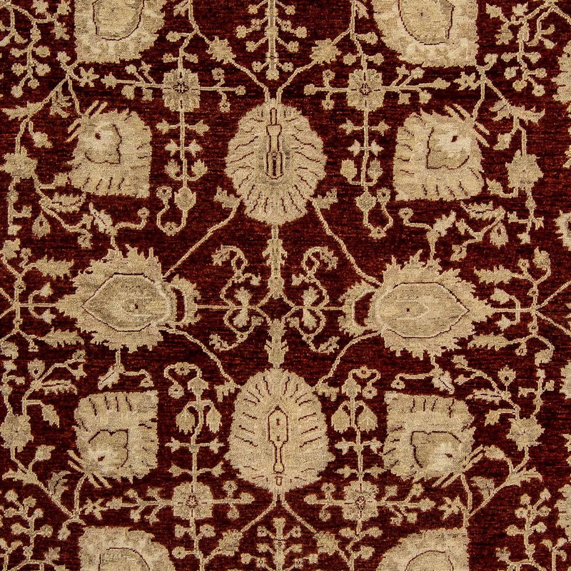 Ziegler Rug - 296 x 242 cm - dark red