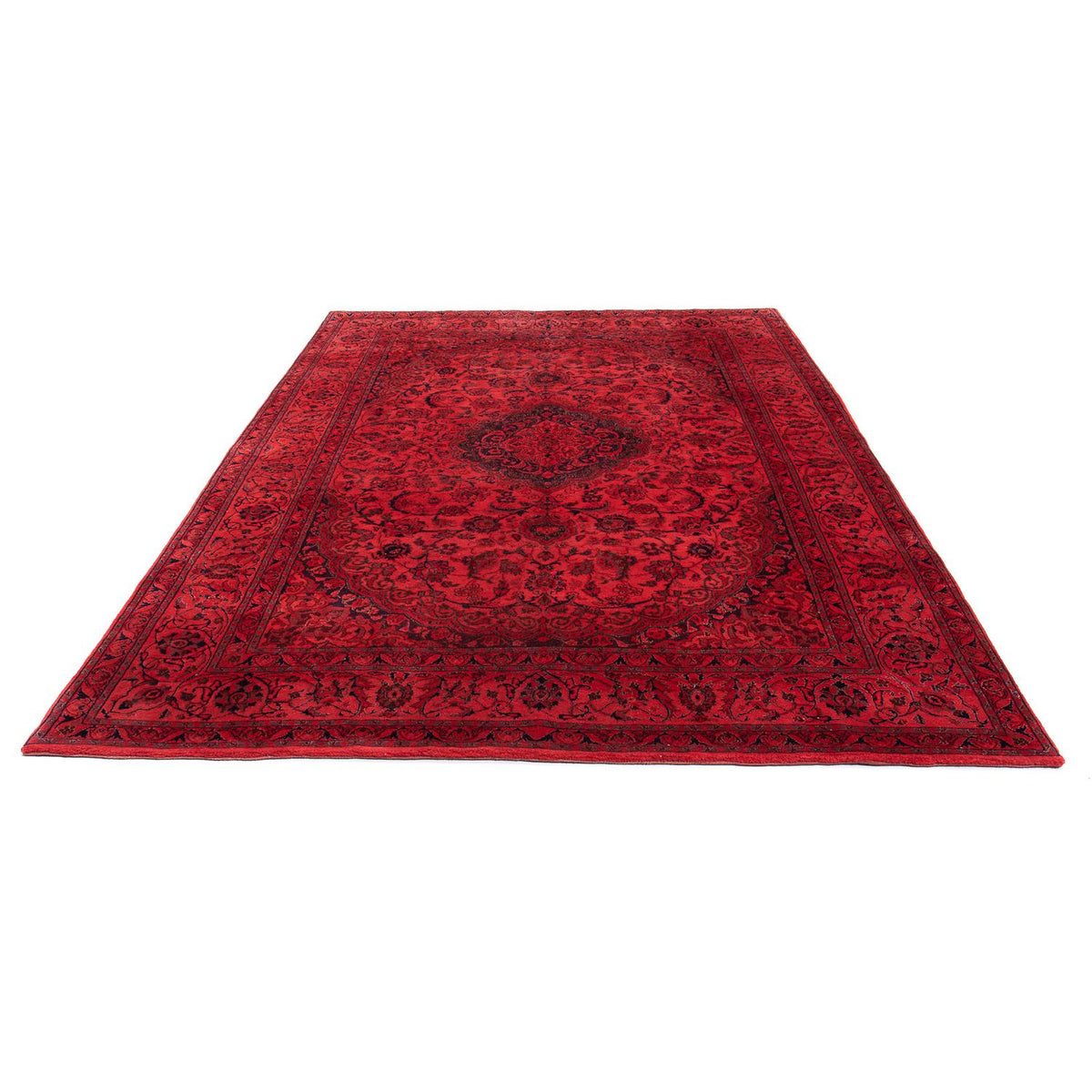 Perser Rug - Nain - 286 x 196 cm - dark red