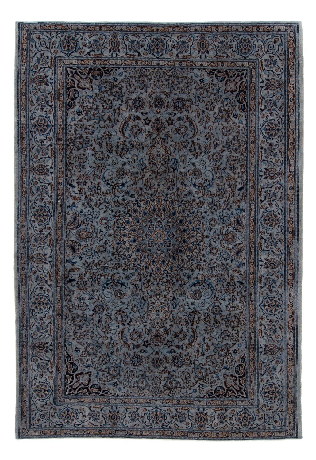 Perser Rug - Nain - 296 x 200 cm - sea blue