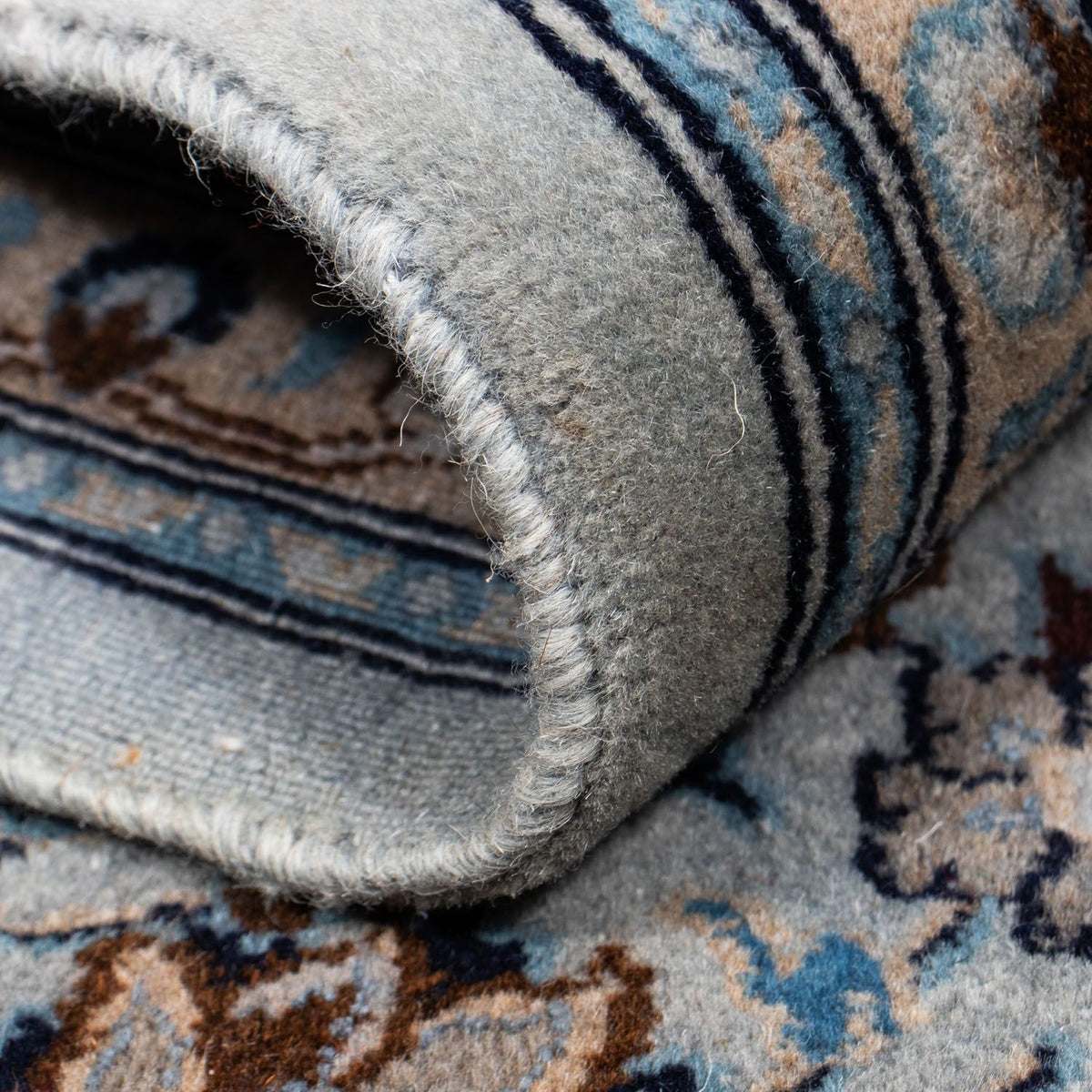 Perser Rug - Nain - 296 x 200 cm - sea blue